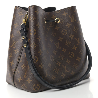 Louis Vuitton Monogram Neonoe MM Black 2 of 4