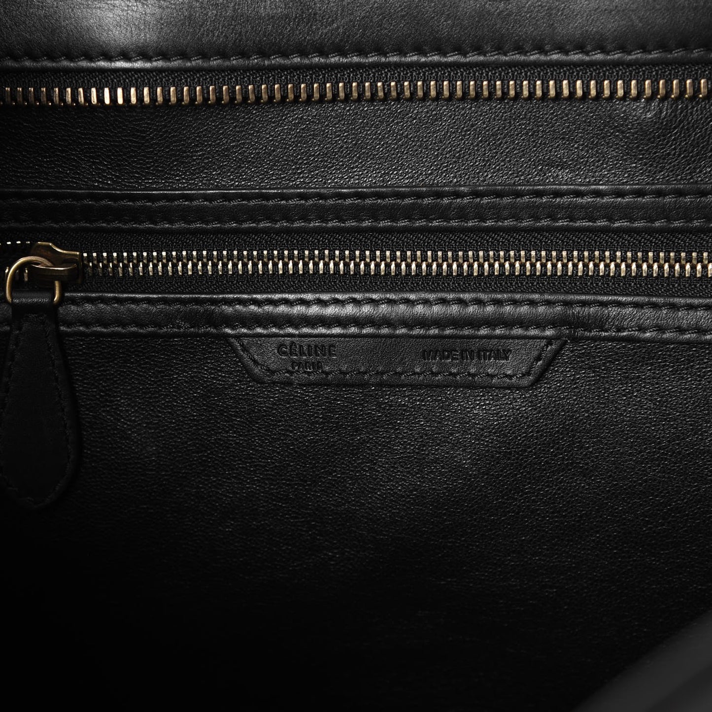 Velluto Calfskin Mini Tri-Color Luggage Vanilla