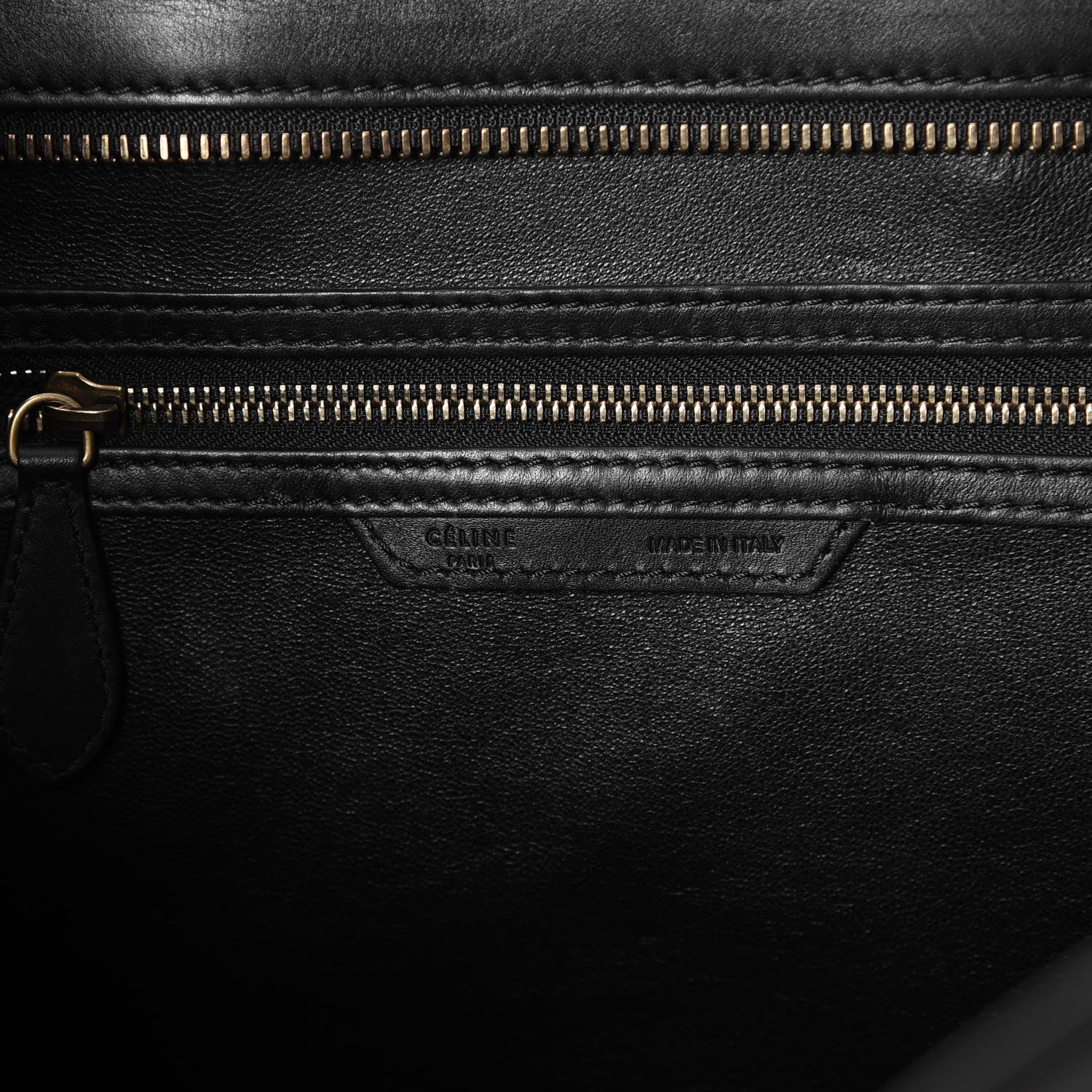 Celine Velluto Calfskin Mini Tri-Color Luggage Vanilla 6 of 7