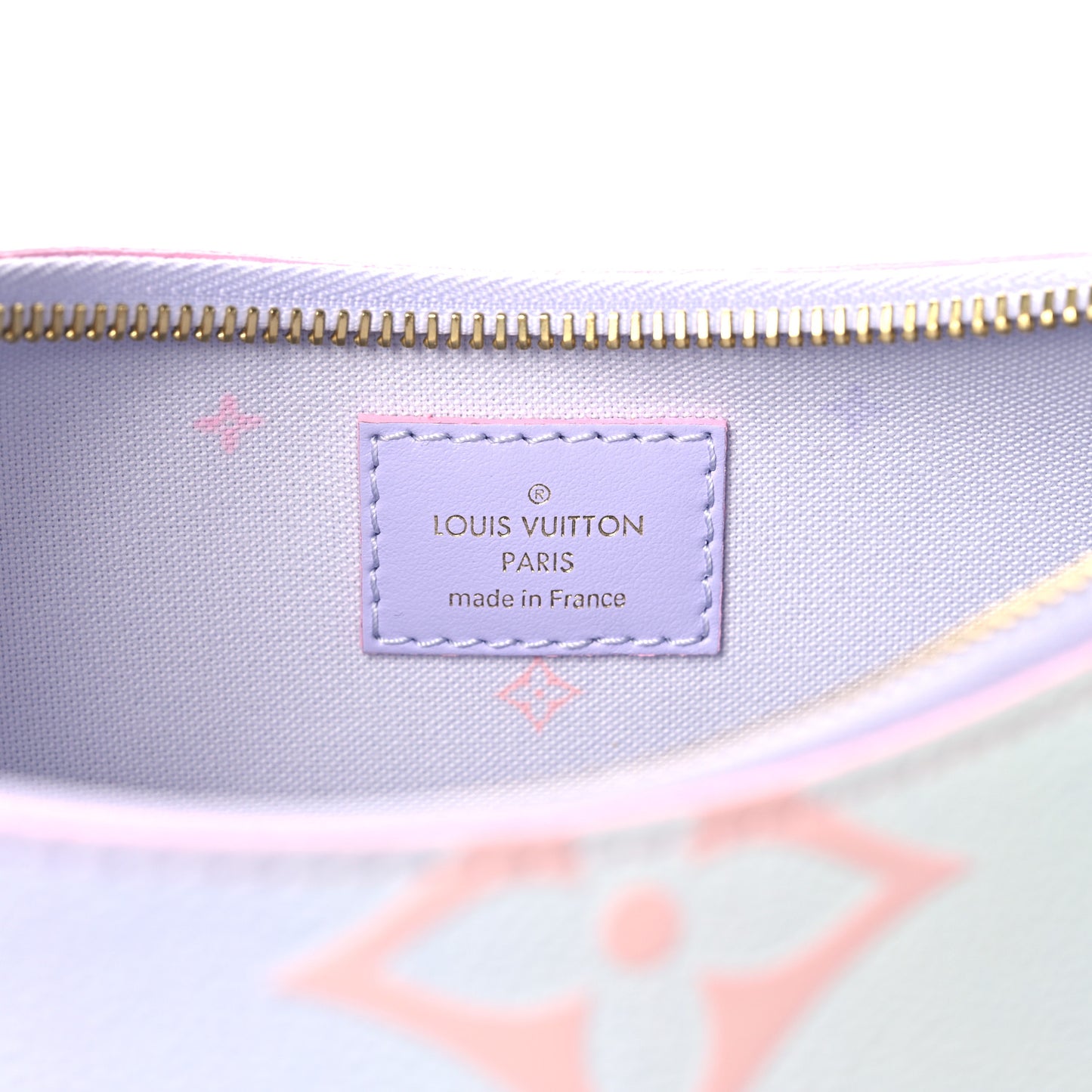 Monogram Giant Spring In The City Marshmallow Hobo PM Sunrise Pastel