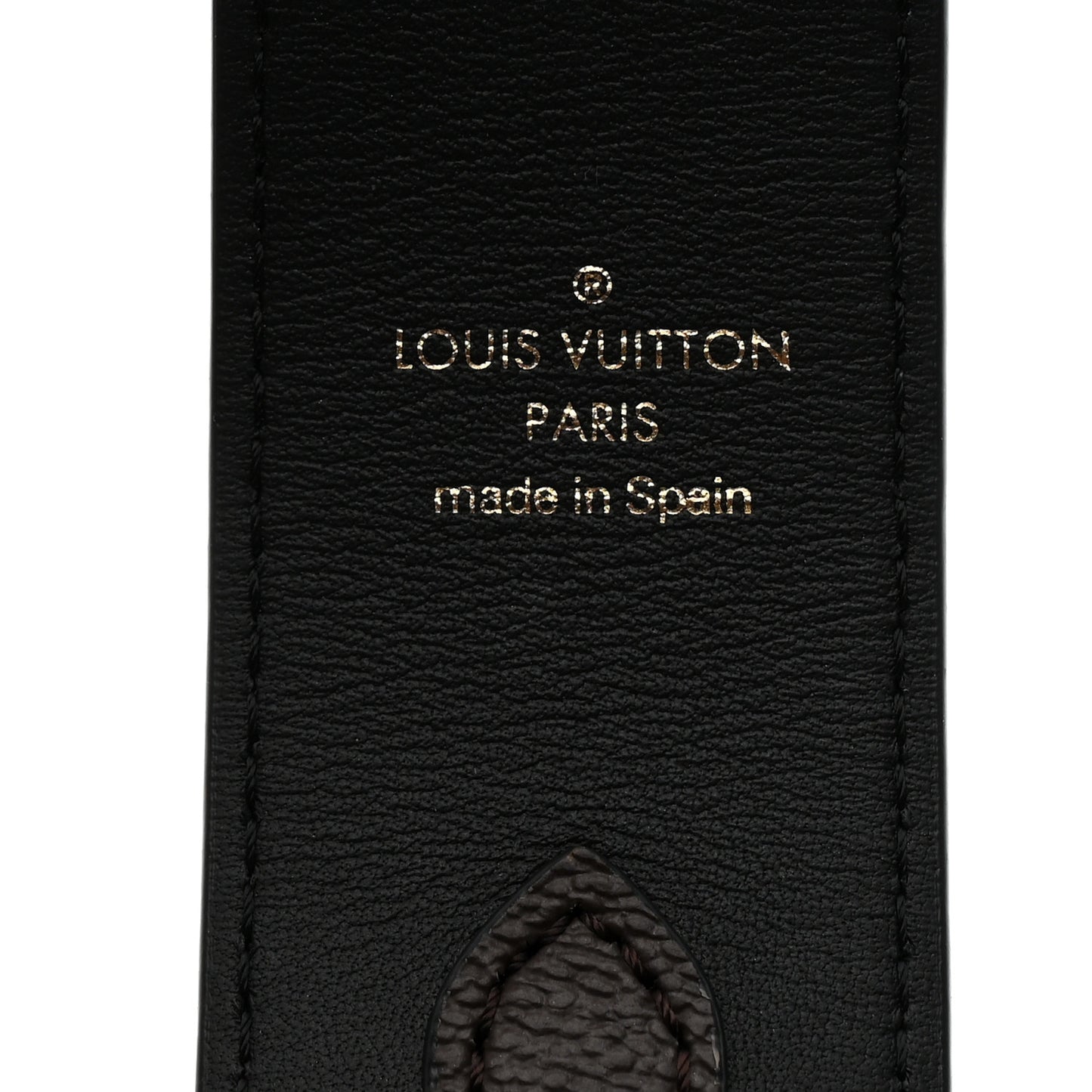 Monogram Bandouliere Shoulder Strap Black
