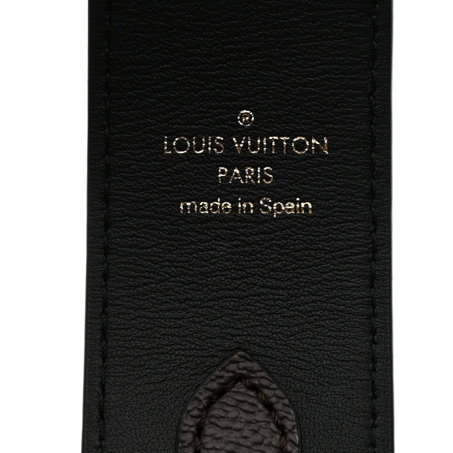 Louis Vuitton Monogram Bandouliere Shoulder Strap Black 3 of 6