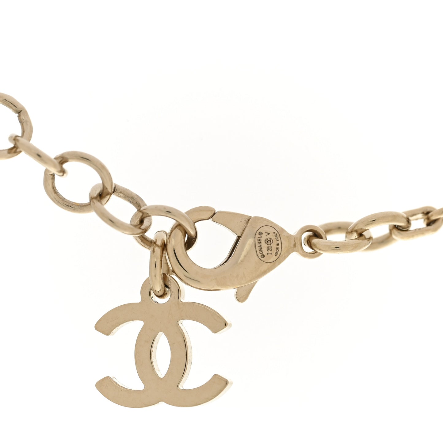 Crystal CC Necklace Gold Silver
