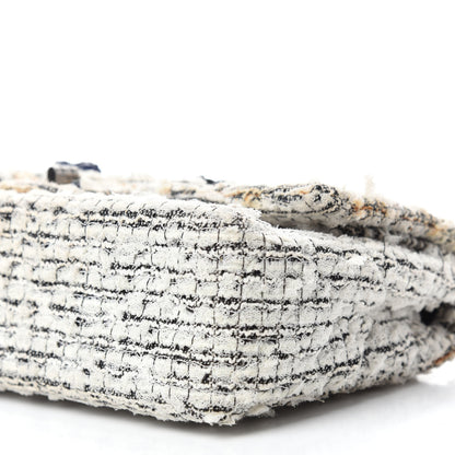 Chanel Tweed Garden Party 2.55 Reissue 225 Flap White Multicolor 7 of 22