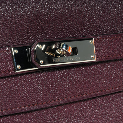 Hermes Chevre Kelly Retourne 32 Raisin 8 of 10