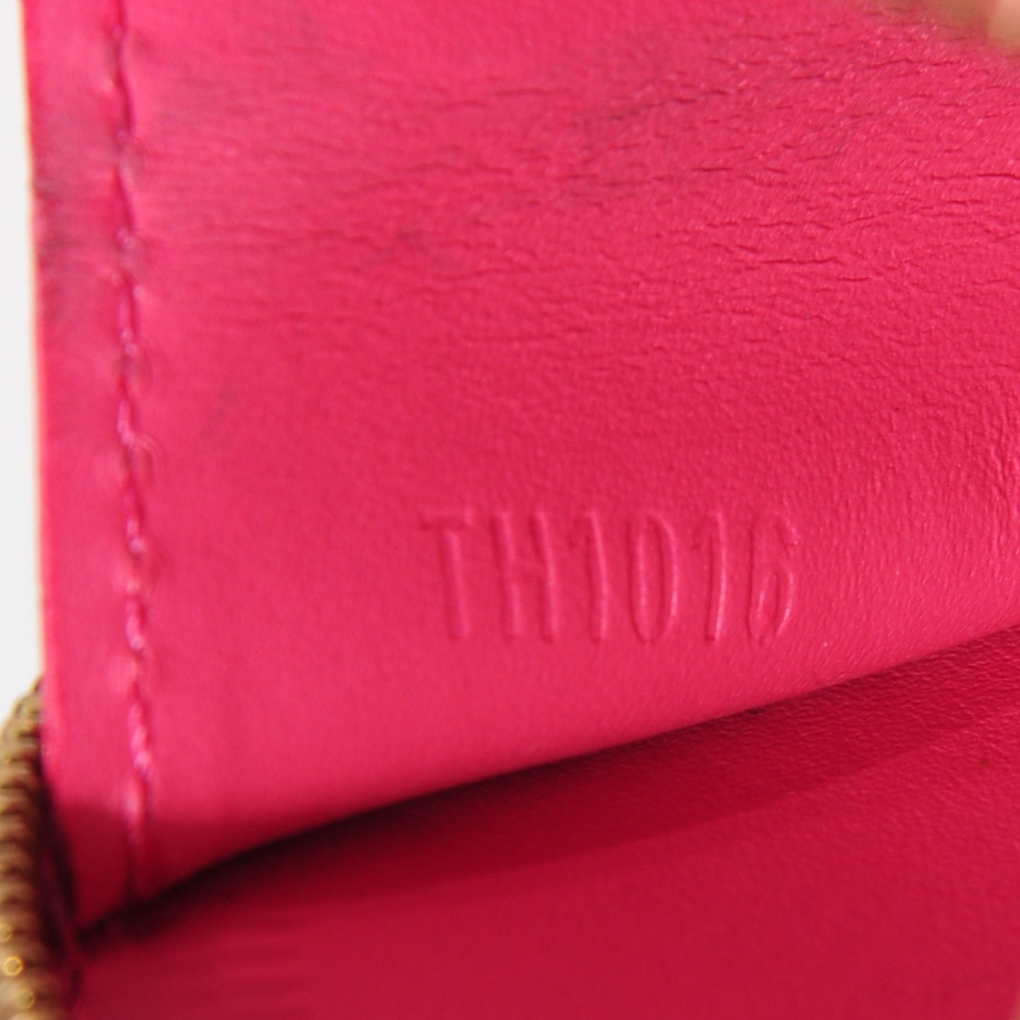Vernis Heart Coin Purse Framboise