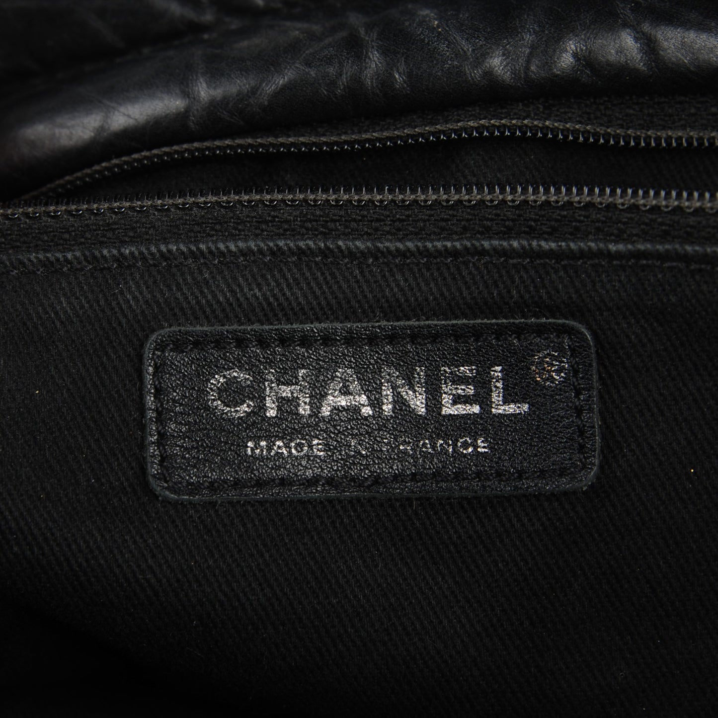Tweed Lambskin Fantasy Fur Karl's Cabas Tote
