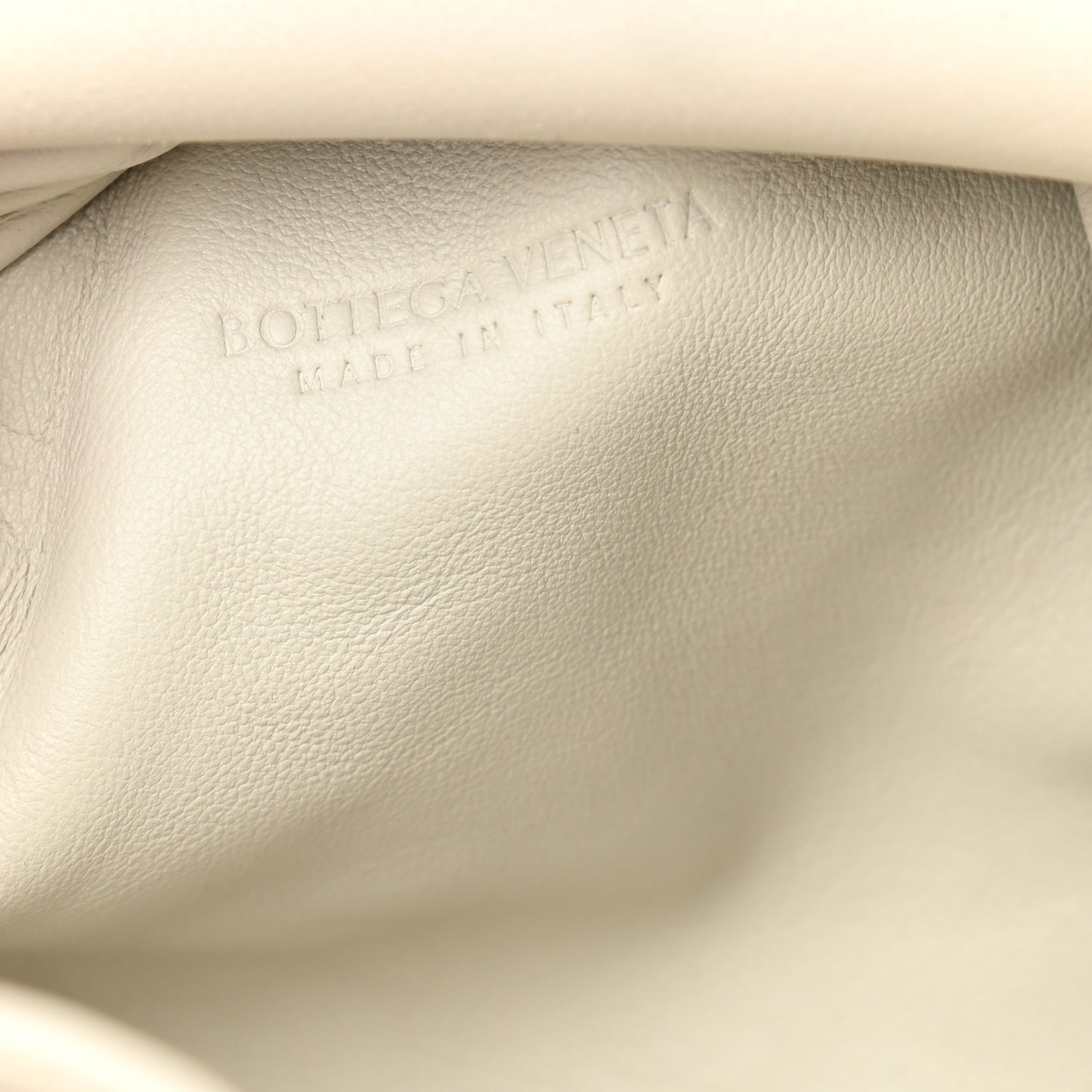Nappa Intrecciato The Mini Pouch Plaster