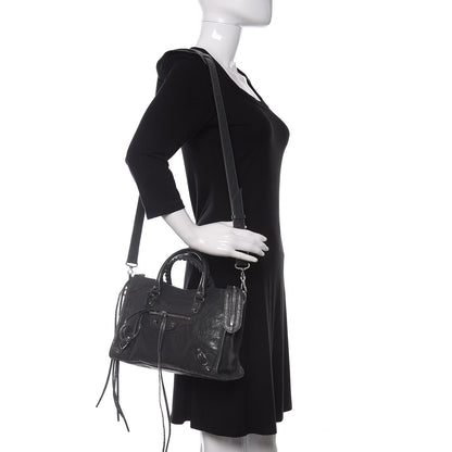 Balenciaga Agneau Classic Silver Hardware S City Gris Fossile 2 of 9