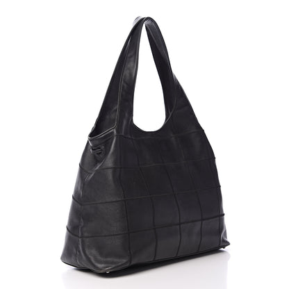 Chanel Calfskin Square Stitched Tassel Bag Black 2 of 14