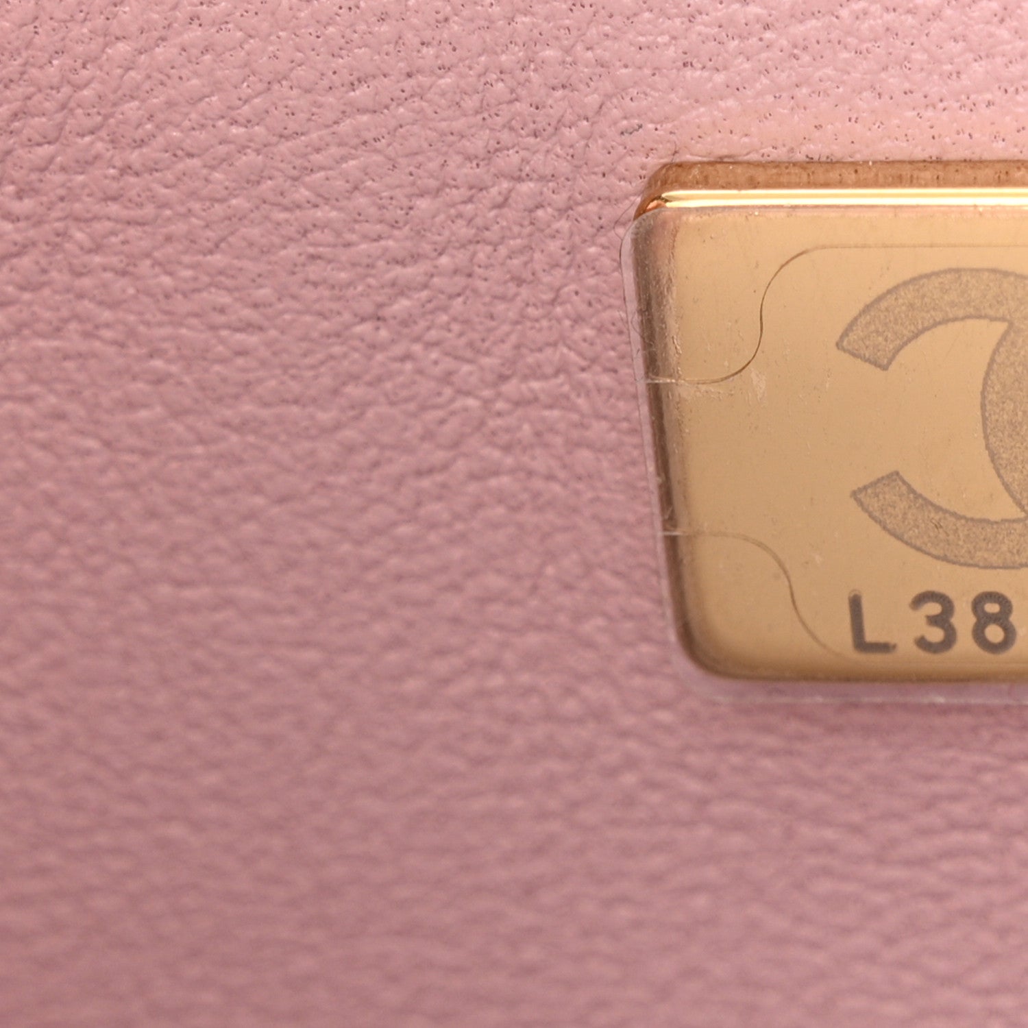 Chanel Shiny Lambskin Quilted Pearl Twist Mini Square Flap Light Pink 7 of 11