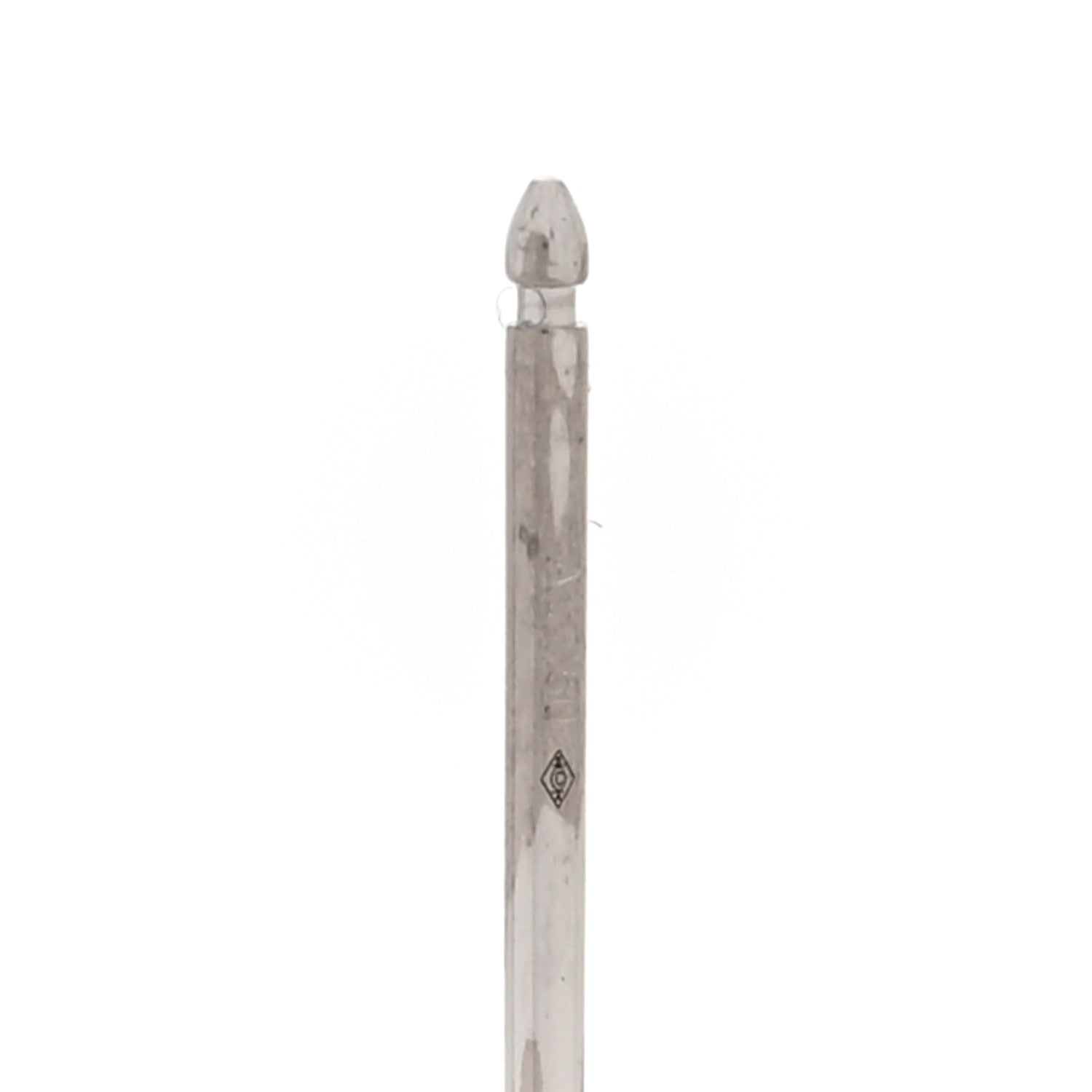 Cartier 18K White Gold Diamond .34ctw Solitaire Earrings 5 of 6