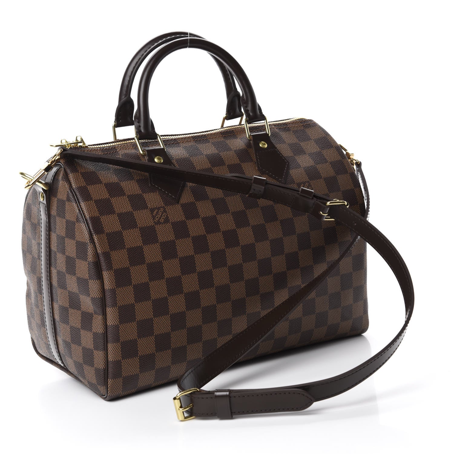 Louis Vuitton Damier Ebene Speedy Bandouliere 30 4 of 11