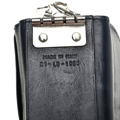 Christian Dior Monogram Key Holder Navy Blue 7 of 7