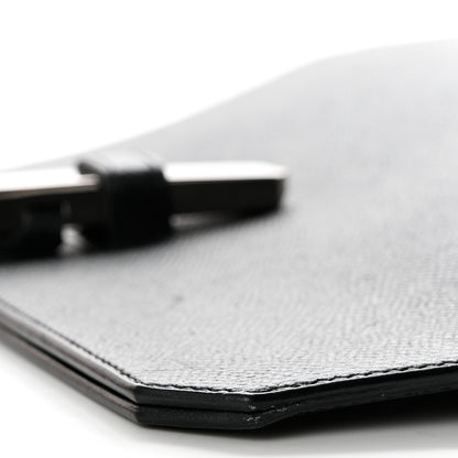 Hermes Epsom Baton de Craie Pochette Bleu Encre Black 8 of 11