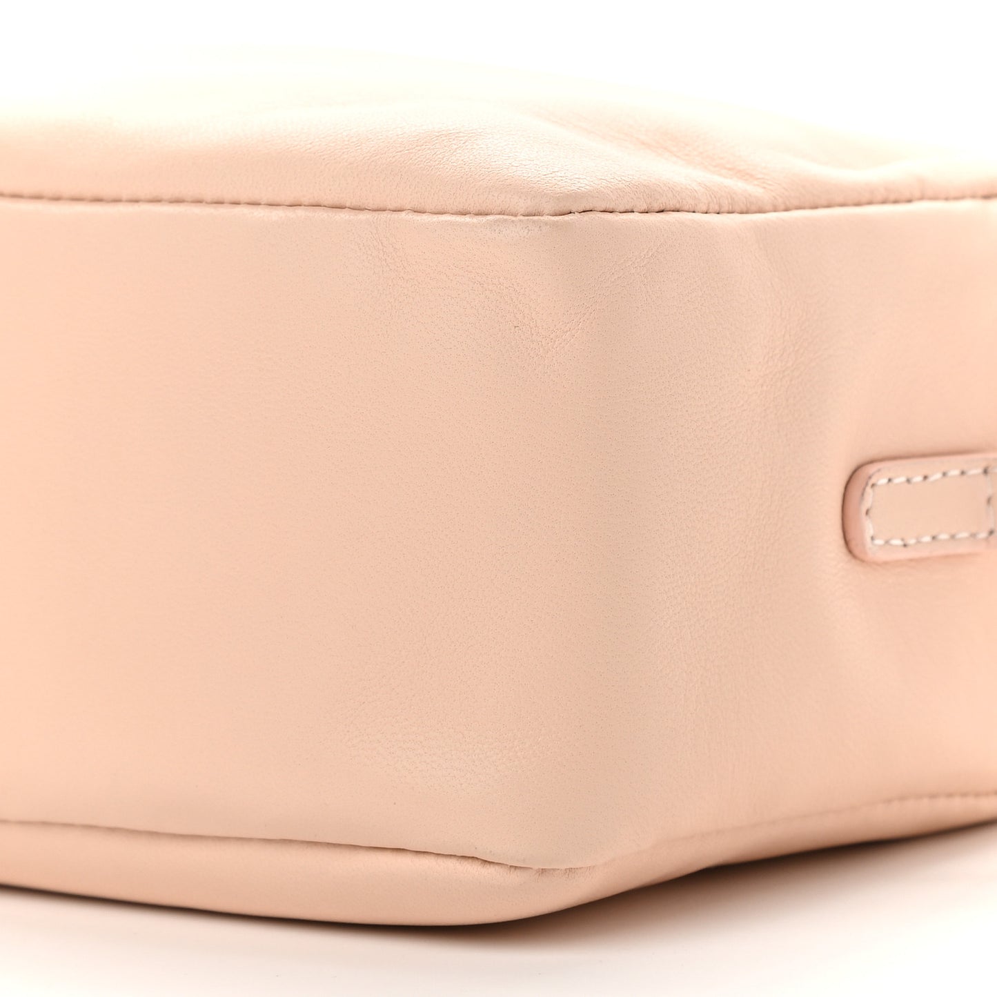 Calfskin Double Zip Crossbody Rosa