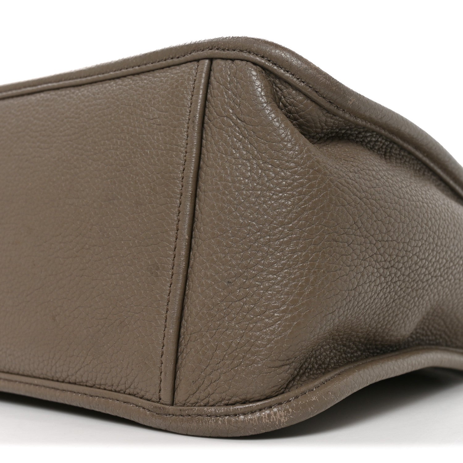 Prada Vitello Daino Soft Hobo Messenger Bag Argilla 9 of 9