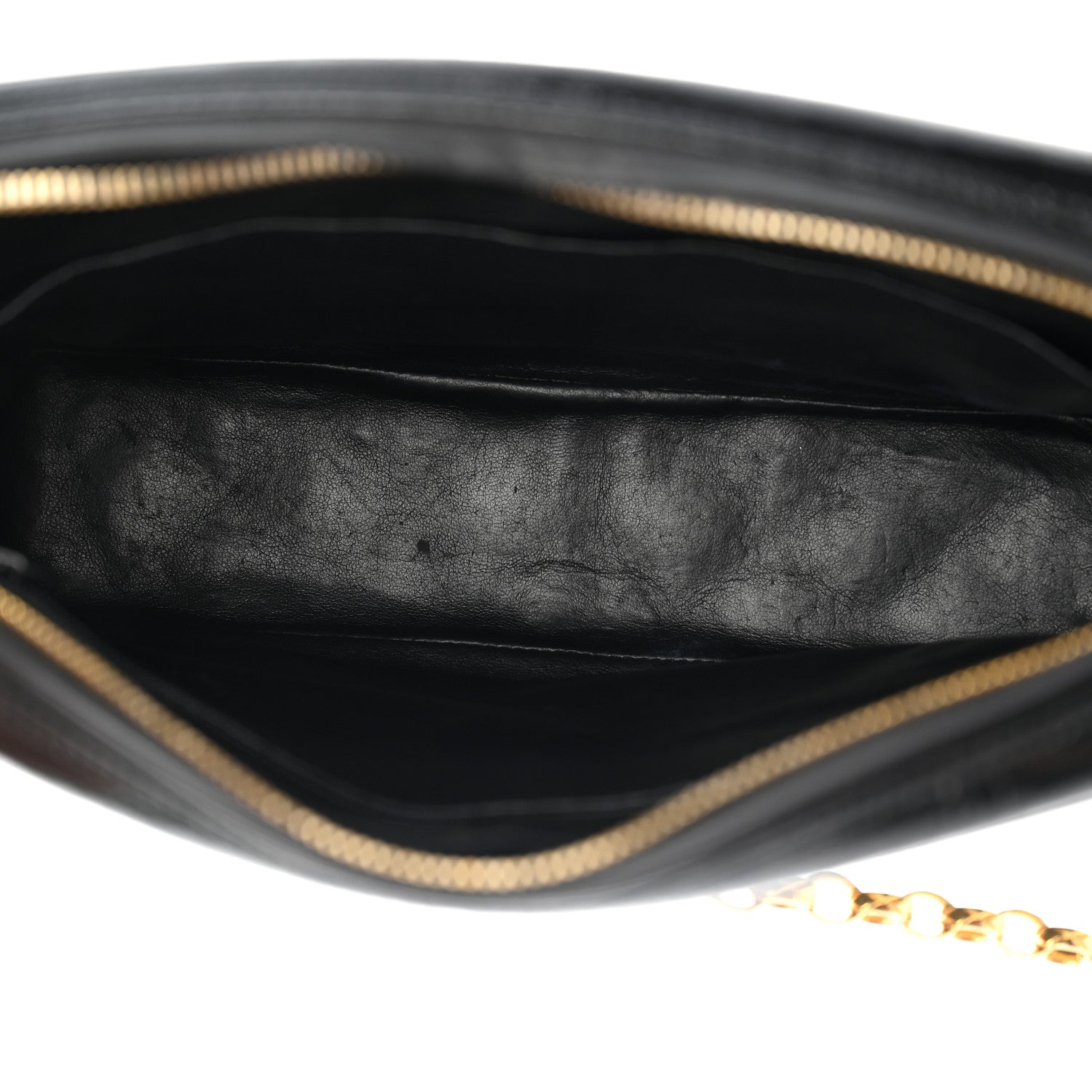 Chanel Patent Quilted CC Camera Case Black 5 of 14