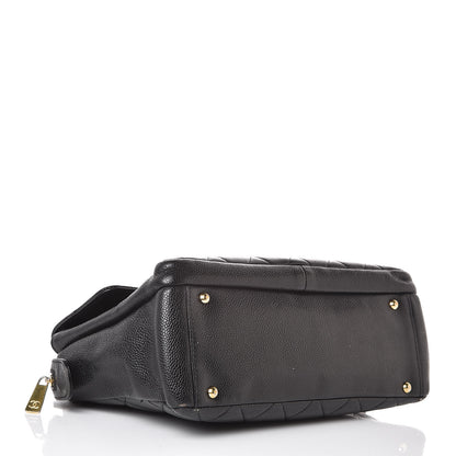 Chanel Caviar Quilted Flap Shoulder Bag Black 4 of 15