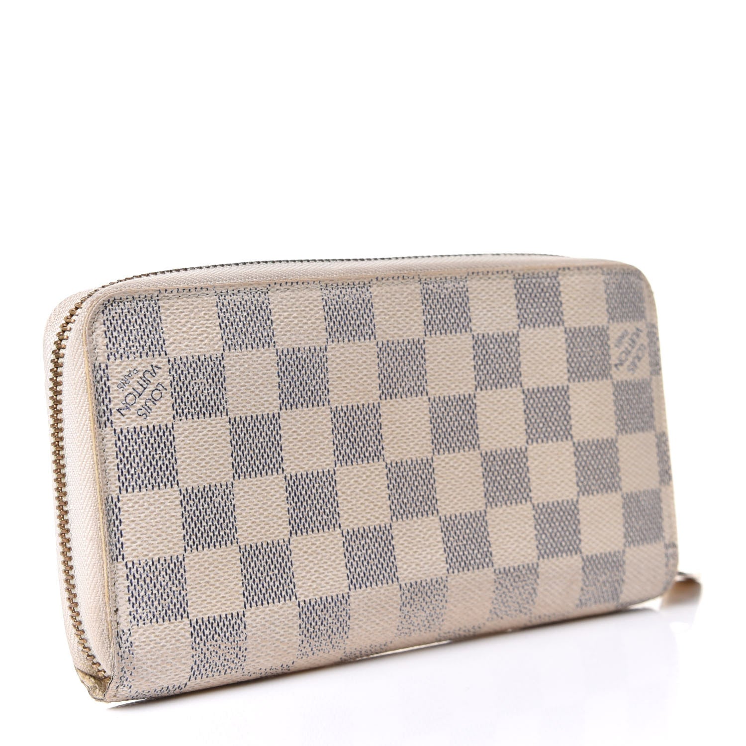 Louis Vuitton Damier Azur Zippy Wallet 4 of 8