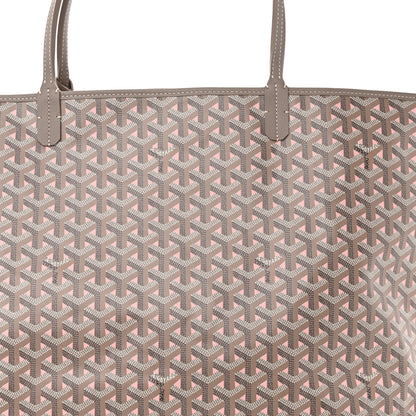 Goyard Goyardine Saint Louis Claire Voie GM Grege Powder Pink 9 of 11