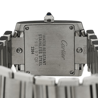 Cartier Stainless Steel 20mm Tank Francaise Quartz Watch 4 of 4