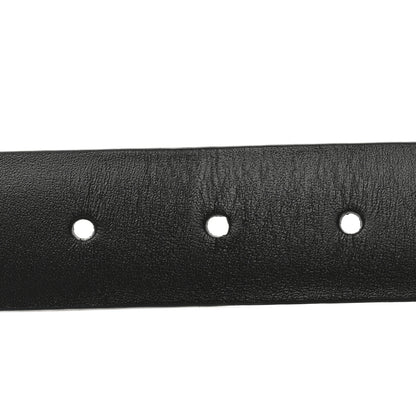 Louis Vuitton Calfskin 30mm Neogram LV Belt 95 38 Black 5 of 5