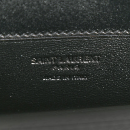 Saint Laurent Box Calfskin Voltaire Top Handle Crossbody Bag Black 6 of 14