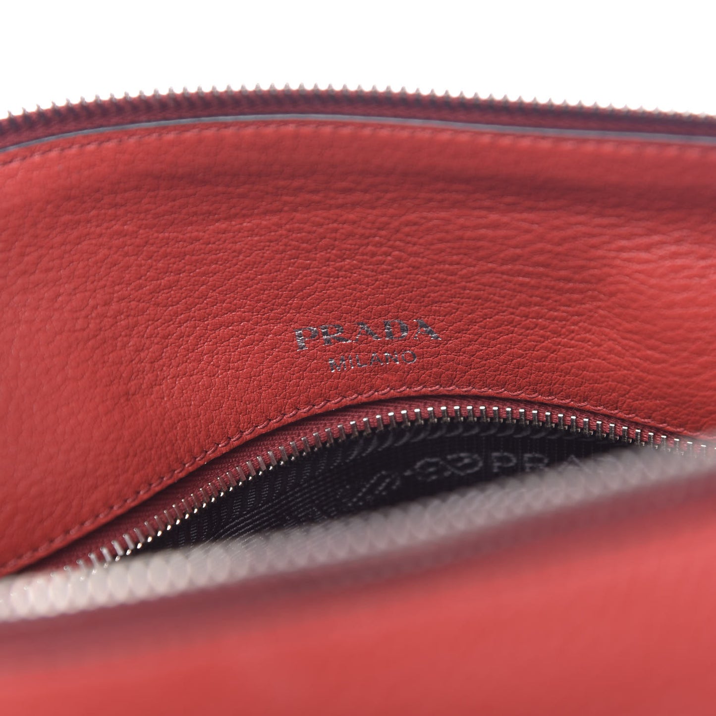 Vitello Daino Tote Rosso