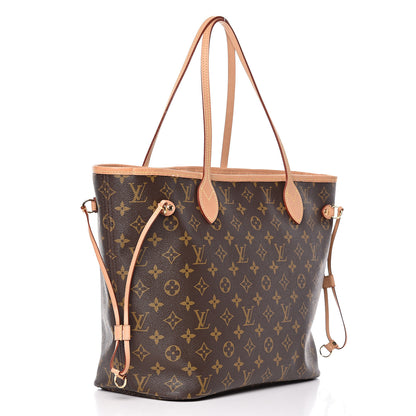 Louis Vuitton Monogram Maui V Neverfull MM Rose Ballerine 4 of 11