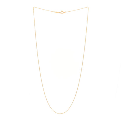 Tiffany 18K Yellow Gold Chain Necklace 18" 3 of 4