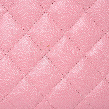 Chanel Caviar Quilted Medallion Tote Light Pink 13 of 15