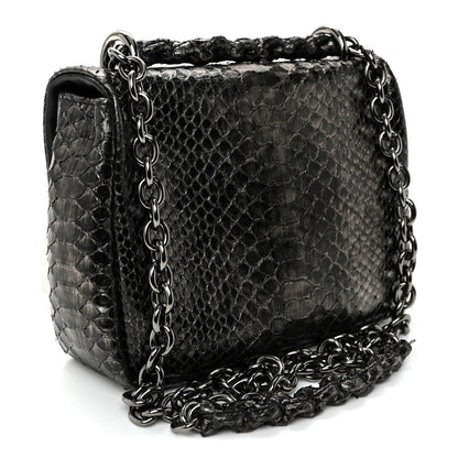Tom Ford Snakeskin Natalia Shoulder Bag Black 3 of 11