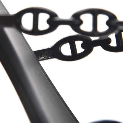 Hermes Rubber Chaine d'Ancre Rivage Sandals 37 Black 8 of 9