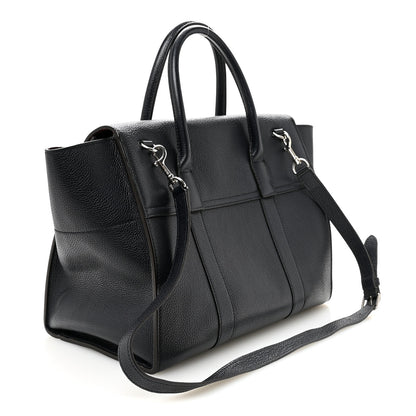 Mulberry Grain Vegetable Tanned Calfskin Small Bayswater Navy 3 of 9