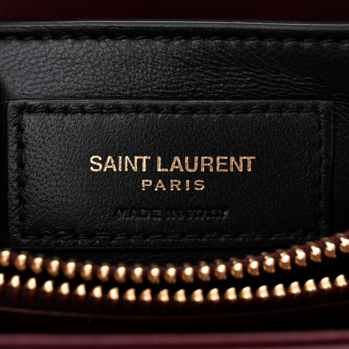 Calfskin Y Quilted Monogram Small Loulou Chain Satchel Dark Legion Red