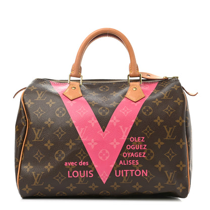 Louis Vuitton Monogram Speedy 30 V Grenade 1 of 9