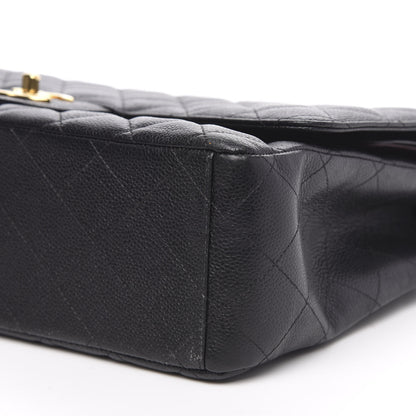 Chanel Caviar Quilted Maxi Double Flap Black 11 of 17