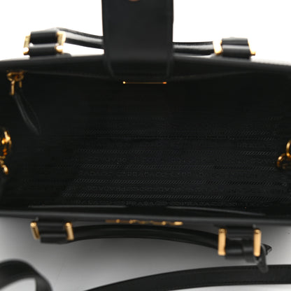Prada Saffiano Soft Calfskin Tote Black 5 of 8