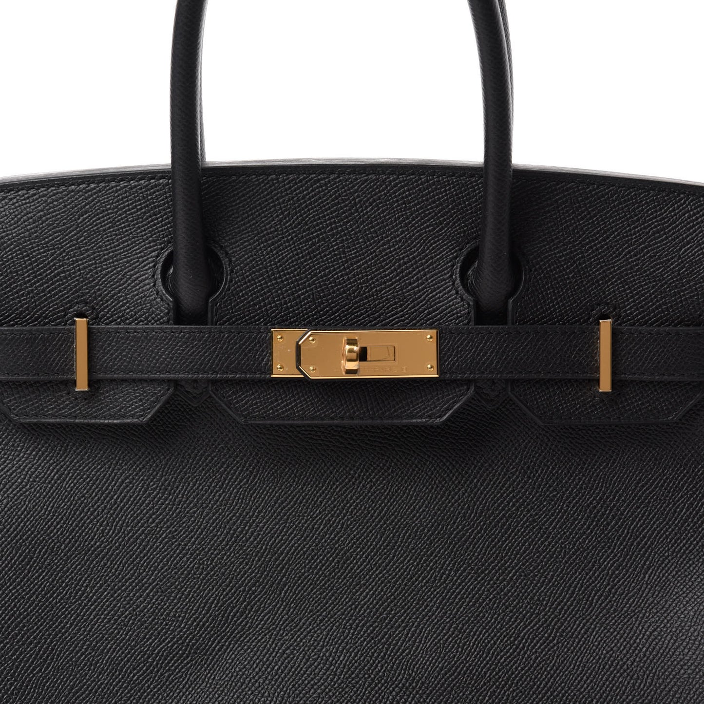 Epsom Birkin 30 Black