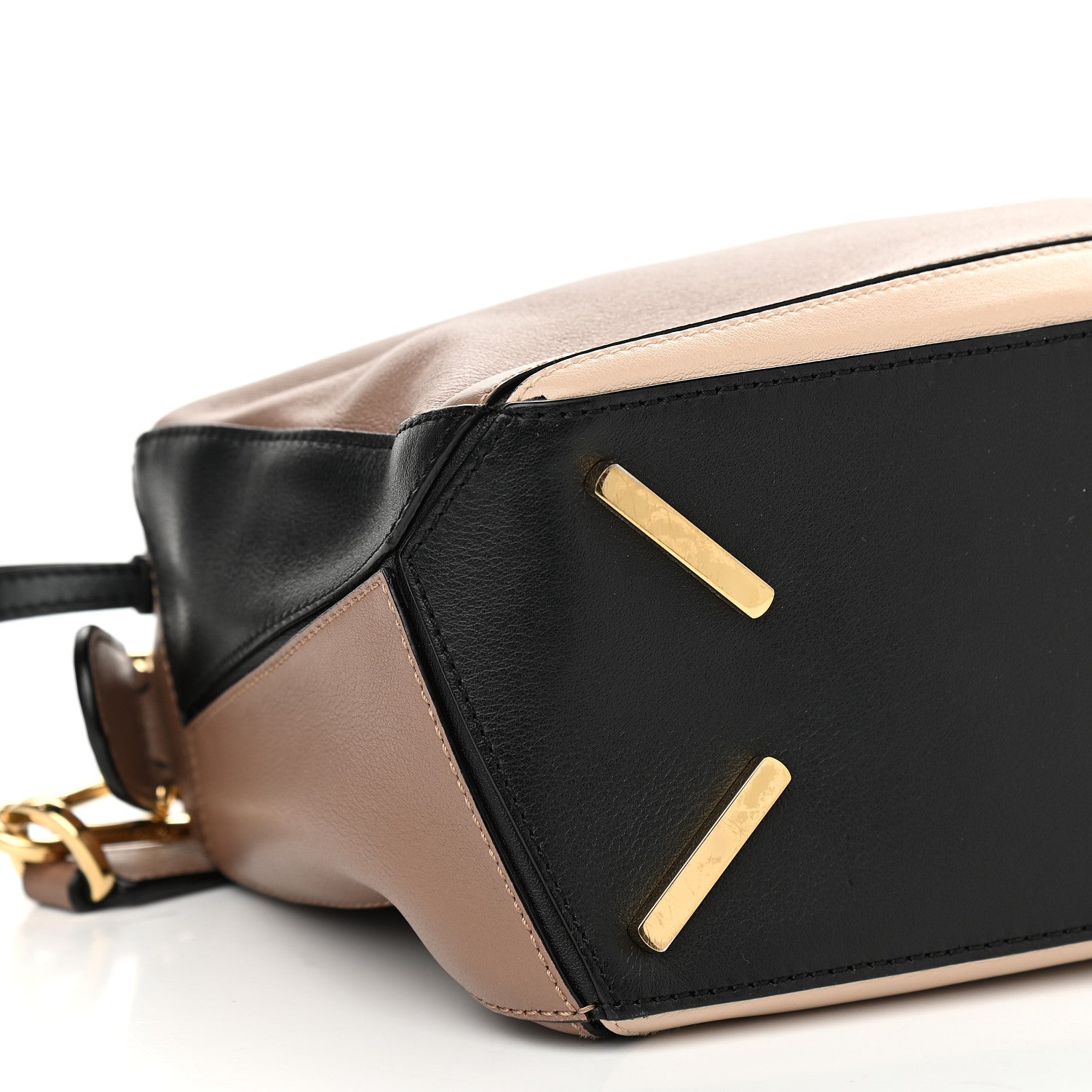 Loewe Calfskin Small Puzzle Bag Sand Hazelnut Ash 8 of 9