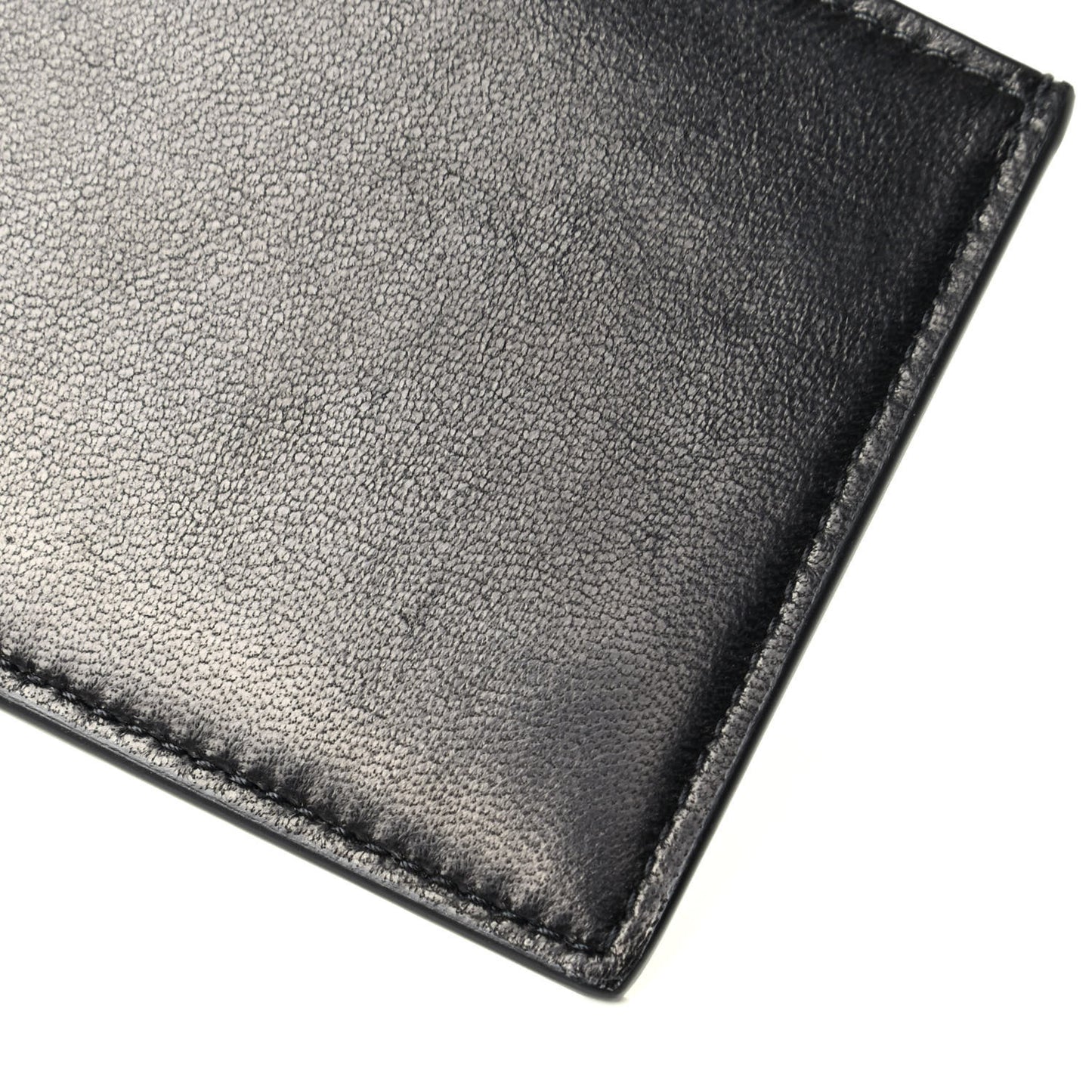 Lambskin 5 Fragments Card Holder Black
