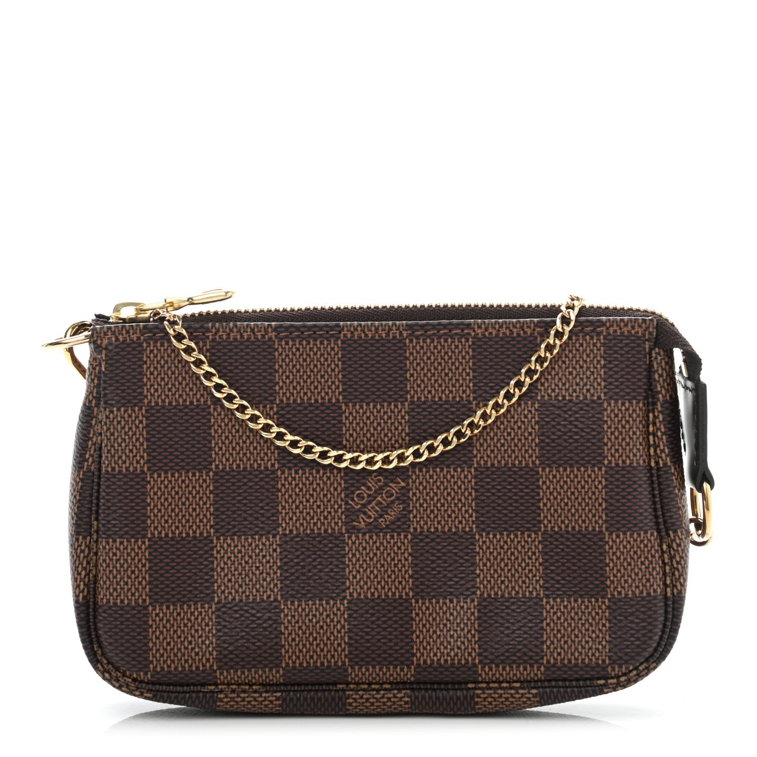 Louis Vuitton Damier Ebene Mini Pochette Accessories 1 of 8