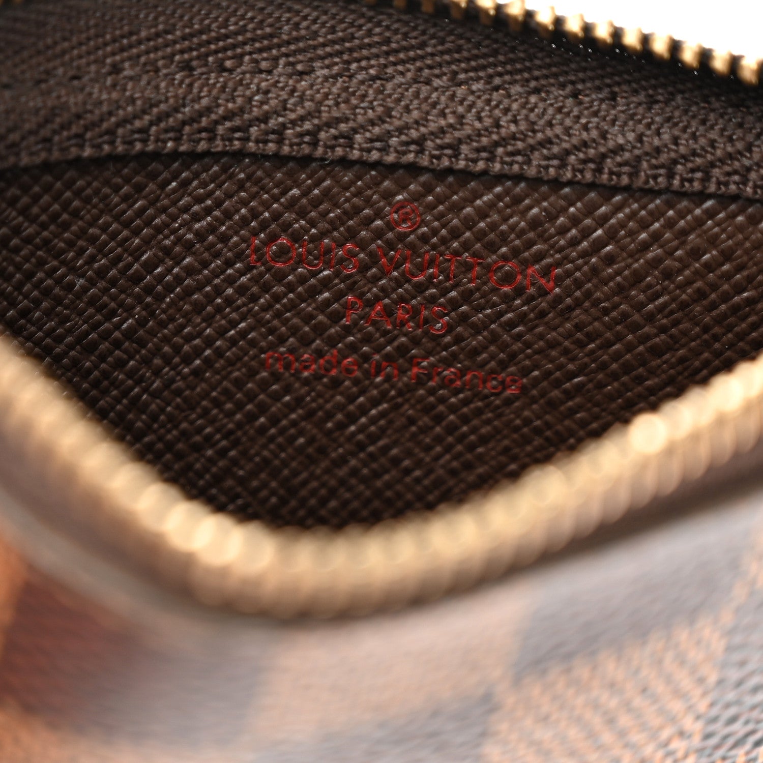 Louis Vuitton Damier Ebene Key Pouch 6 of 6