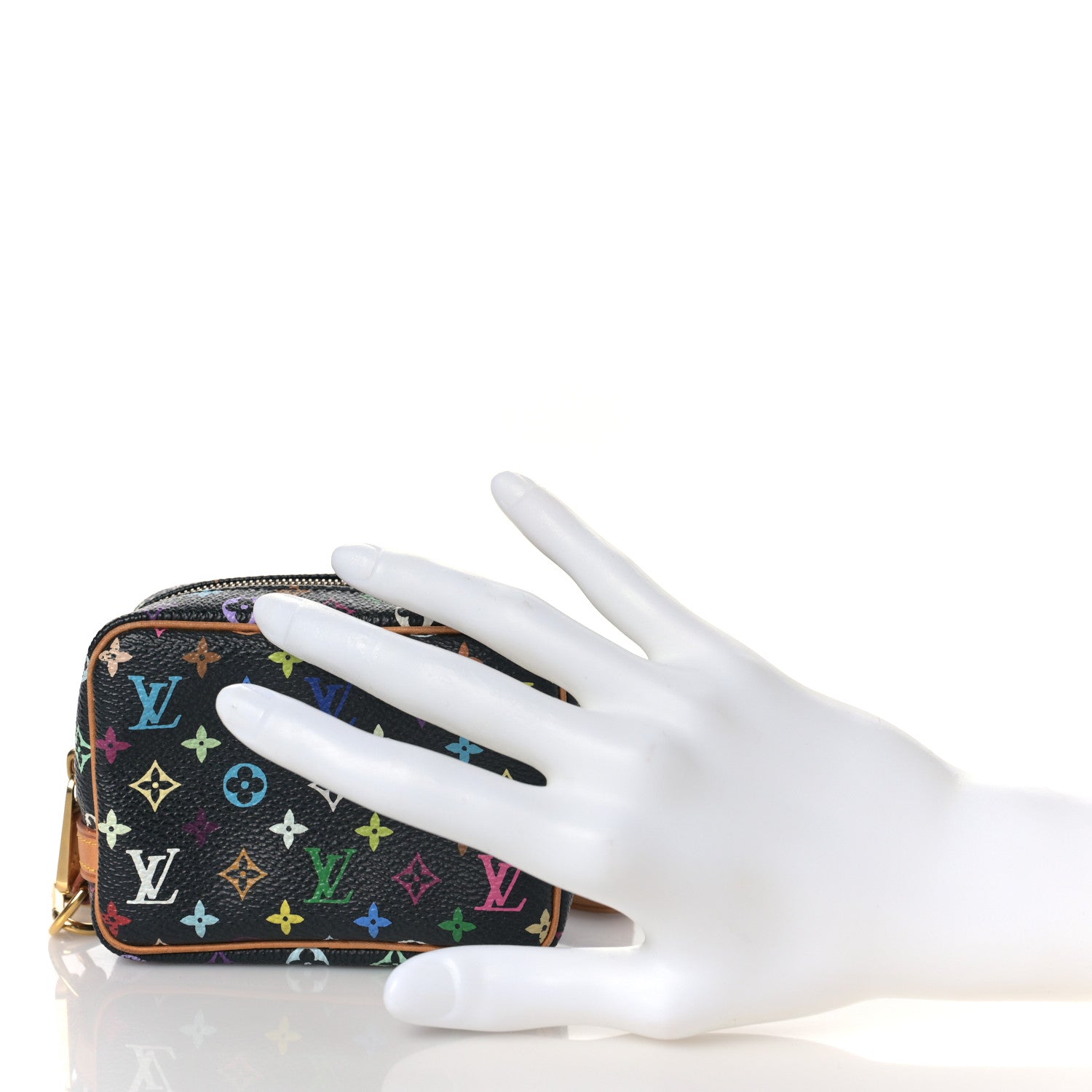 Louis Vuitton Monogram Multicolor Trousse Wapity Black 3 of 9