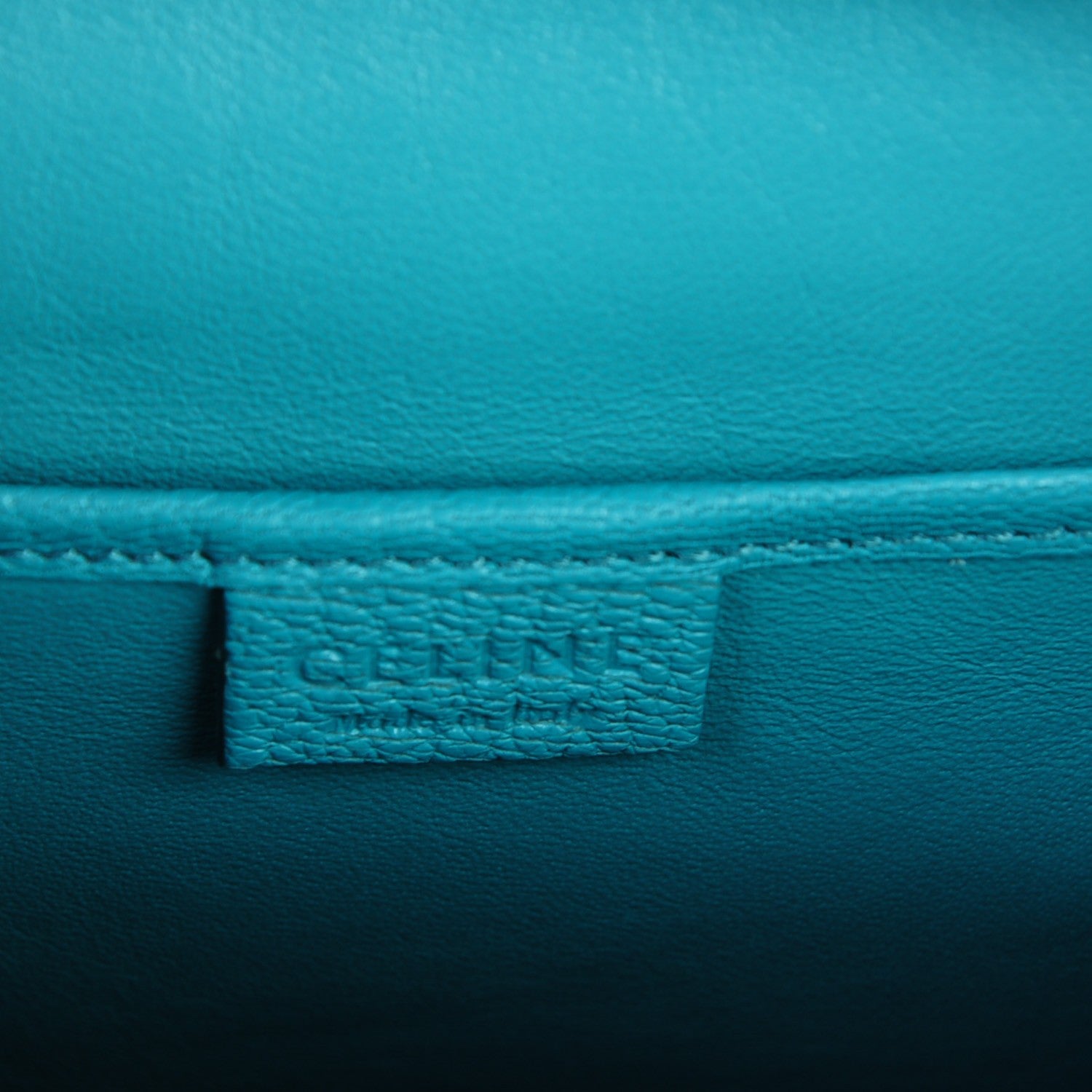 Celine Goatskin Nano Luggage Antarctic 6 of 8