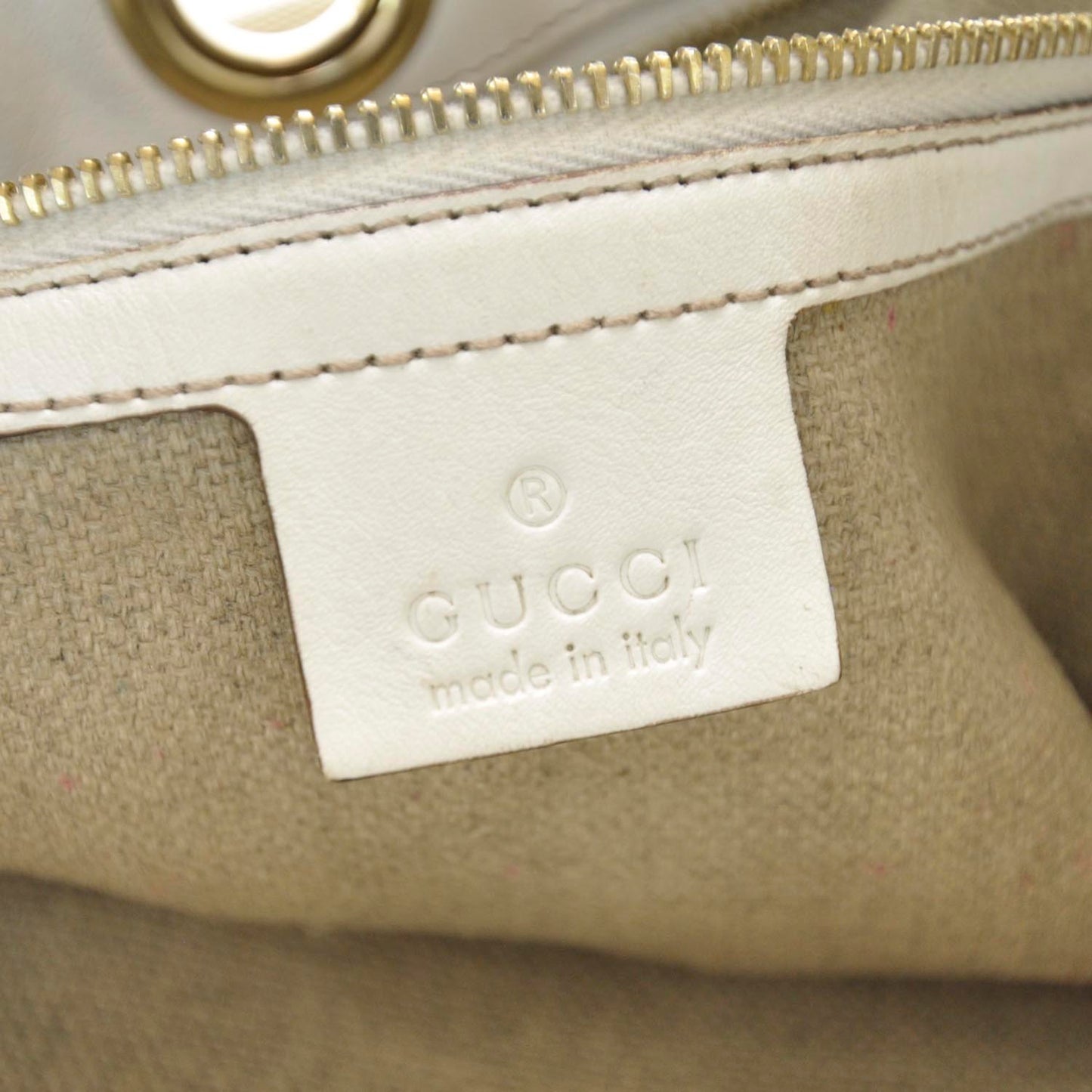 Monogram Positano Hobo White