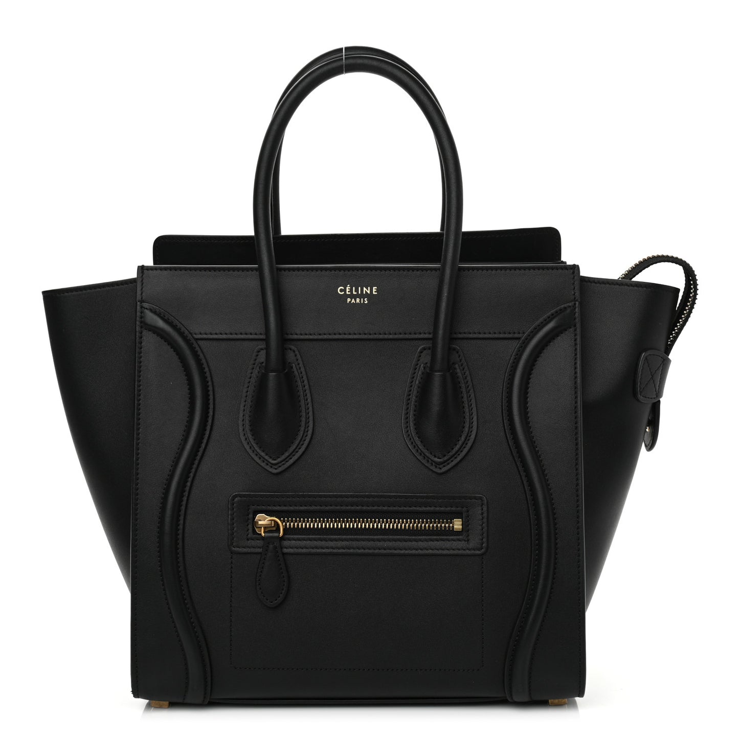 Smooth Calfskin Micro Luggage Black