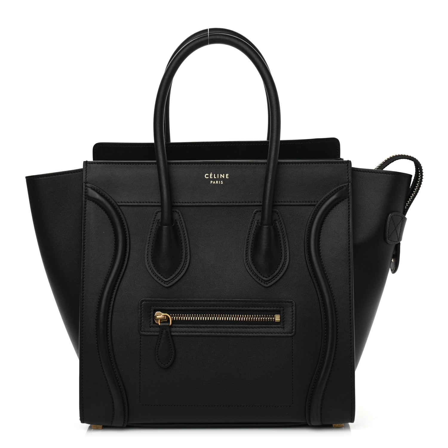 Celine Smooth Calfskin Micro Luggage Black 1 of 9