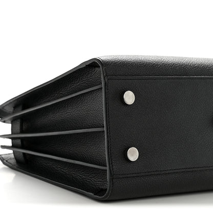 Saint Laurent Grained Calfskin Baby Sac De Jour Black 10 of 18